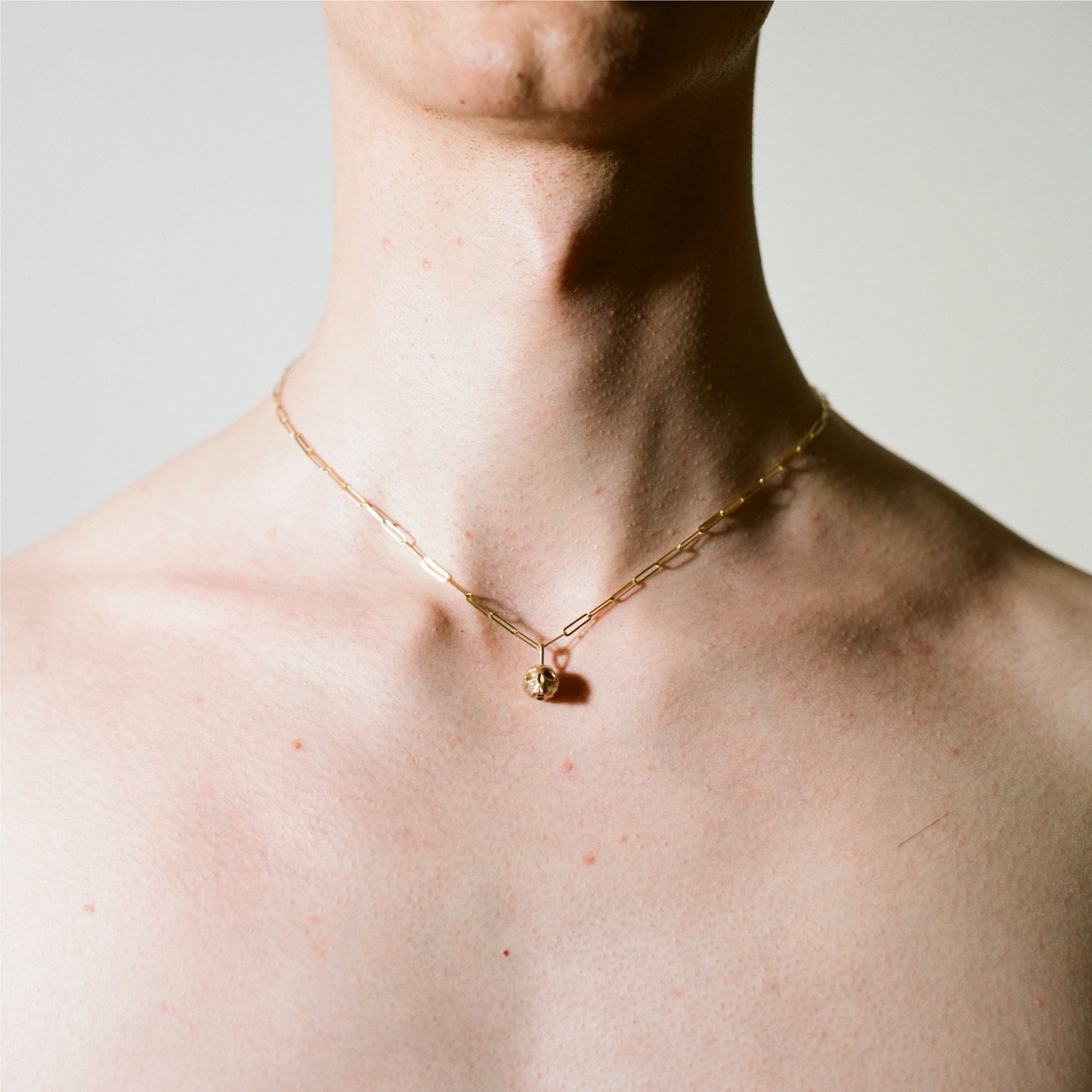 GOLD SKULL NECKLACE