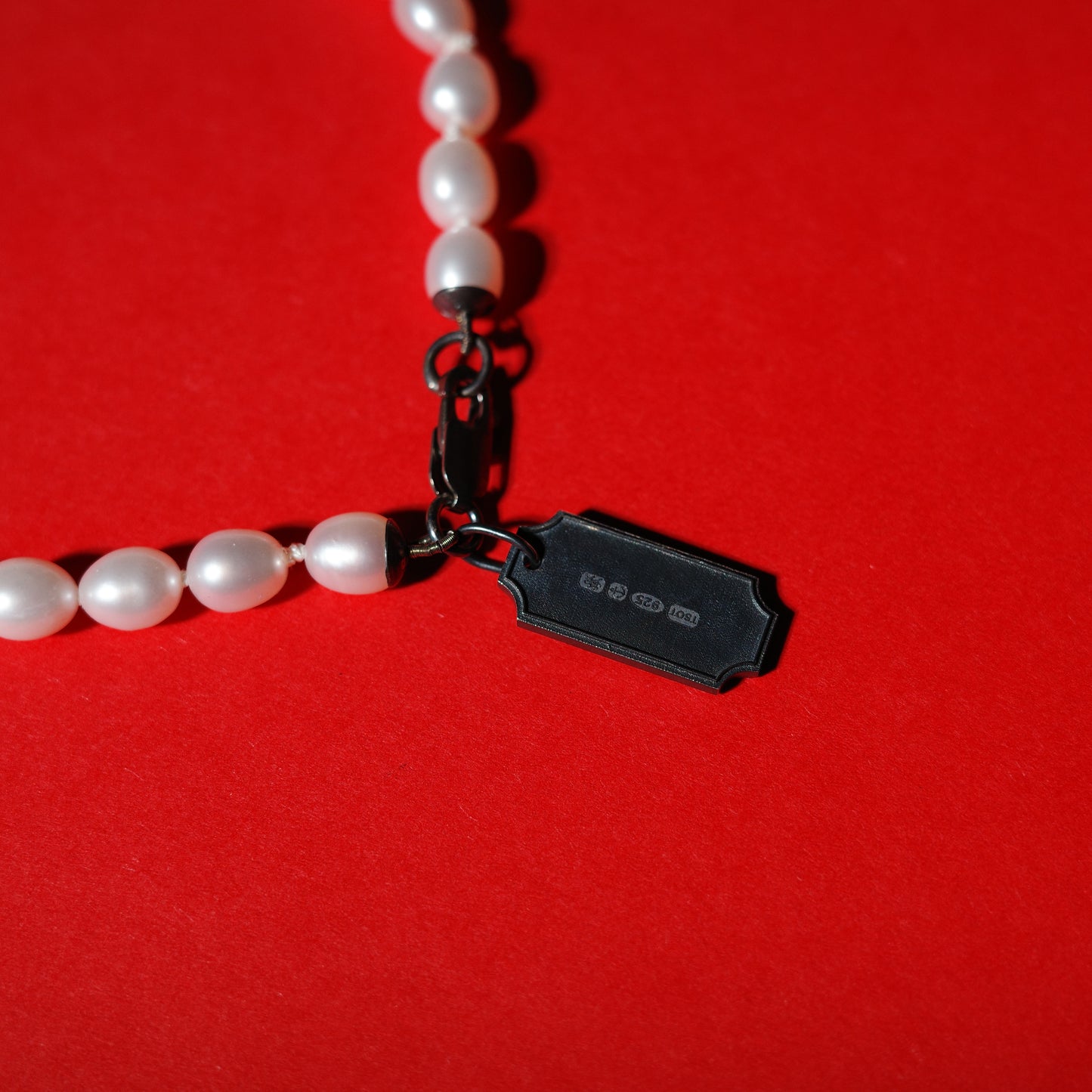 PEARL NECKLACE WITH SHEEP